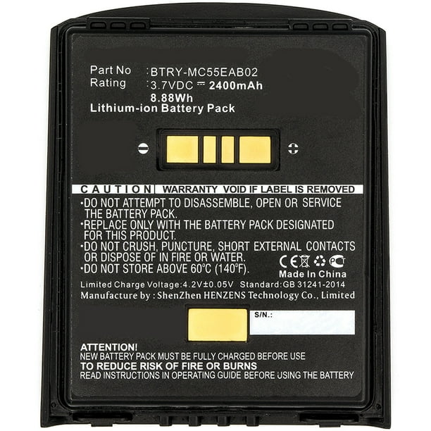 Compatible with Symbol BRTY-MC90SAB00-01 KT-21-61261 Battery Synergy Digital Barcode Scanner Battery Ultra High Capacity Li-ion, 7.4, 2200mAh Works with Symbol RD5000 Barcode Scanner, Compatible with Symbol BRTY-MC90SAB00-01 KT-21-61261 Battery Synergy Digital Barcode Scanner Battery Ultra High Capacity Li-ion, 7.4, 2200mAh Works with Symbol RD5000 Barcode Scanner,